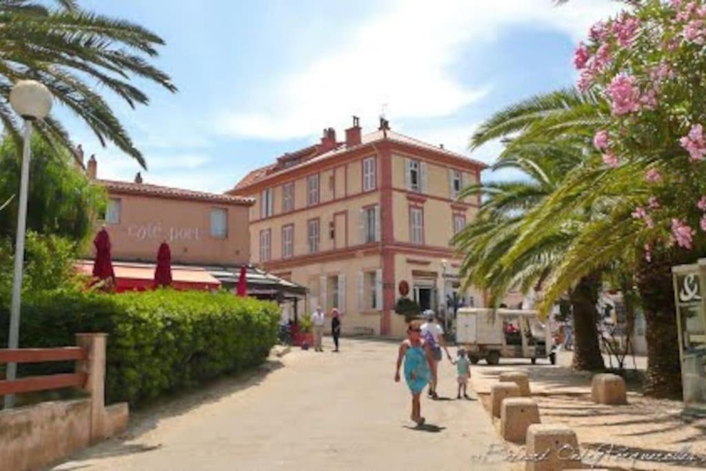 Ile De Porquerolles : T3 Climatise Vue Mer Exterior photo